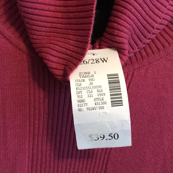 Fuchsia purple/pink top. - Picture 7 of 7